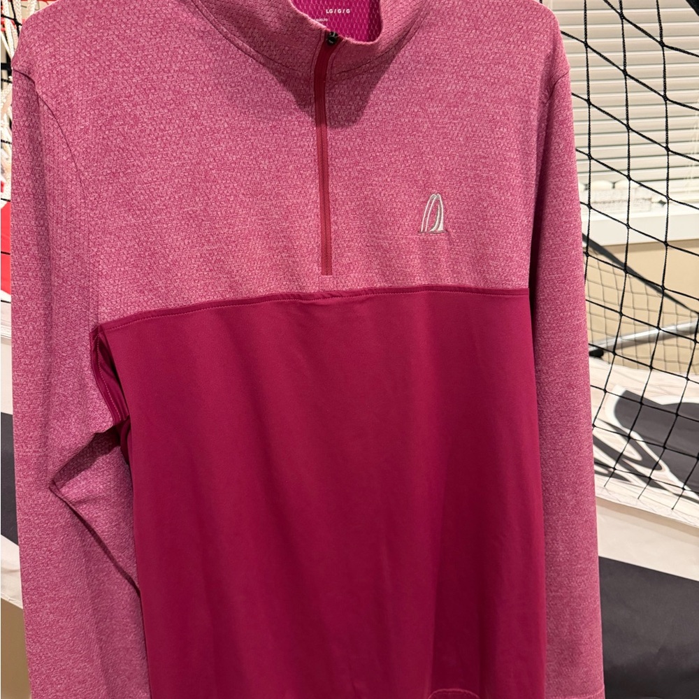 Under Armour Rose/heather Quarter-Zip Pullover